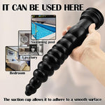 12.8Inch Long Anal Bead Butt Plug, Soft Anal Beads Anal Trainer, Anus Dilator Masturbator Adult Sex Toys, Vaginal Prostate Massage Stimulation Anal Sex Toy for Women Men Couple Lover