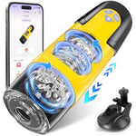 Sex Toys For Men Male Masturbator - Automatic Masturbators Cup With 7 Thrusting &Rotating Modes For Penis Stimulation, Electric Pocket Pussy Stroker, Adult Sex Toy With Suction Base