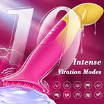 G Spot Vibrator Wand Sex Toys for Women, Clitoral G-Spot Anal Stimulator Adult Toy with 10 * 10 Vibrations, Finger Vibrators Travel-Friendly Waterproof Dual-Ended Massager for Solo or Couples