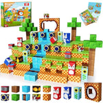 Magnetic Blocks, 100Pcs Magnetic Building Blocks, Stem Building Game Montessori Sensory Toys For Kids Boys Girls Ages 3 4 5 6 7 8 9 10 Holiday Christmas Birthday Gifts