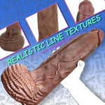 4'' Diameter Huge Thick Dildo, Xxxl Realistic 15 Inch Pvc Big Black Dildo With Small Glans & Strong Suction Cup Extra Large Hands-Free G-Spots Giant Bbc Anal Dildos Sex Toys For Men Women Gay