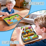 60Pcs Mini Magnetic Building Cubes Set, Adventure-Themed Magnetic Blocks, Portable Magnetic Travel Blocks With Iron Case, Educational Toy For Kids Stem & Construction Learning For Kids Aged 3+