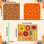 Fall Flower Bouquet Craft Kit for Kids - 24 Pieces DIY Craft Set