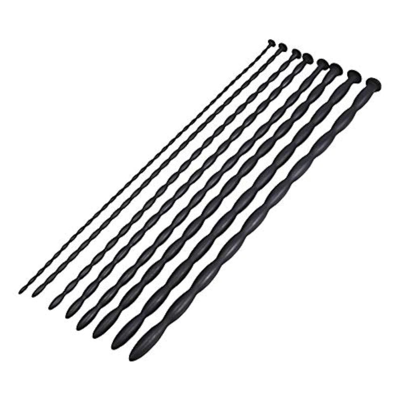 8 Pcs Set Male Silicone Penis Dilator Urethal Rod Urethral Obstruction Cock Expansion Stimulation Plug Masturbation Sex Toy