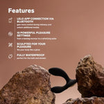 Hugo 2 Prostate Vibrator Is Advanced Male Sex Toy With Bluetooth App, Prostate Massager With 10 Settings, Waterproof & Rechargeable Sex Toys For Men, Green