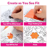 Foil Art Kit for Kids - Foils Fun Craft Kits & Supplies No Mess Art for Kids
