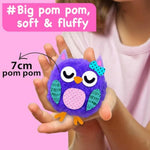 Pom Pom Craft Kit - 10-in-1 Unicorn and Animal DIY Set for Kids Aged 4 to 6