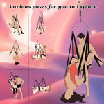 Adult Sex Swing, 360 Degree Spinning Adjustable Love Position Aid Swing, Sex Toys Set With Premium Paint Stand And Widened Thick Comfortable Strps For Couples