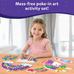 Magical Unicorn Wood Craft Kit for Kids, Gift from Poke-in Art