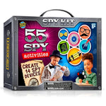 Kids Spy Kit, Explore 15 Secret Missions & Create 14 Detective Gadgets - Birthday For 7, 8,9,10 Year-Old Boy