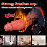 Monster Dildo Extra Large Fantasy Dildo For Beginners And Advanced Users | Silicone Dragon Monster Dildo For Deep Penetration For Role Play And Couples’ Intense Stimulation 9.25In (M)