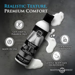 Creamy White Unscented Water-Based Body Glide for Men, Women & Couples - 8oz Non-Staining Formula