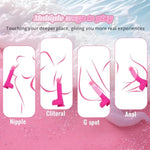 Thrusting Soft Pink Liquid Silicone Jelly Dildo, Suction Cup Fantasy Anal G Spot Rotating Vibrating Realistic Strap On Dildo, Remote Control Vibrator, Women Female Couples Adult Sex Toys Games