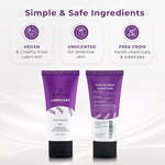 Water Based Lube – Personal Lubricant For Toy, Period Cup, Disc, Or Applicator – Natural Gel (2Oz/60Ml)