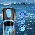 Electric Penis Enlarge Vacuum Pump, Automatic Penis Pump Sex Toys With 3 Suction Modes, Rechargeable Penis Enlargement Pump, Male Masturbator Air Pressure Adult Toys For Bigger, Stronger Erections