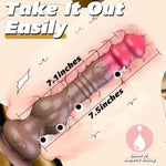 9.3 Inch Dual Knot Dildo Vibrator – Thrusting & Bouncing Silicone Toy For G-Spot, Clit & Anal Stimulation, 9 Vibration Modes, Body-Safe & Rechargeable – Powerful Pleasure For Women, Men, Couples