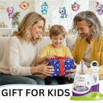 320PCS Magic Sticky Balloon Kit for Kids - Squishy Balloon Maker Toy with Air Pump