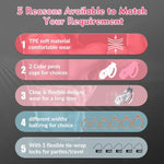 Male Chastity Cage Devices - Soft Silicone Cock Cage Lightweight For Man Penis Bondage, Pink Sissy Chasity Lock Cage Invisible Use With 6 Penis Rings, Bdsm Sex Toys For Men