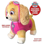 Bouncer Hopper For Toddlers 18M-3Y – Plush Cover, Easy Pump, Indoor/Outdoor Use – Boosts Balance & Motor Skills – Inflatable Jumpie Ride-On (Skye (Pink))