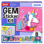 Gem Sticker Kit for Kids - 990+ Stickers, 8 Unicorn Princess Themes
