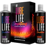 Sensations Pleasure Kit Water Based Cooling & Warming Personal Lubricant, For A Tingling And Invigorating Intimate Experience, Lube For Men, Women & Couples, 4Fl Oz (Pack Of 2)