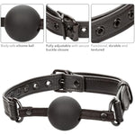 Nocturnal Collection Silicone Ball Mouth Gag, Fully Adjustable With Secure Clousure, Perfect Bondage Gear & Accessories And Bdsm Toys - Se-2678-05-3