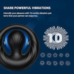 Vibrating Cock Ring With Flexible Bulb Clitoral Stimulator, Penis Ring Vibrator With 10 Vibration Modes Male Adult Sex Toys For Men Women Couples, Couple Sex Toy For Clitoris & Testicles Stimulation