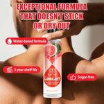 Personal Intimate Lubricant, Watermelon Flavored Water-Based Lube, Silky Smooth Longlasting For Women, Men And Couples, Sugar-Free, Non-Staining, 6.8 Fl Oz (Watermelon)