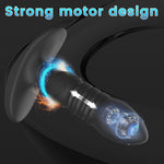 10 Mode Thrusting Anal Plug with Remote Control for Men and Women