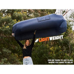Inflatable Couch Air Lounger Chair - Camping & Beach Accessories, Portable Blow Up Sofa For Hiking, Lawn, Indoor/Outdoor Movies & Music Festivals. Lightweight And Easy To Set Up Air Hammock