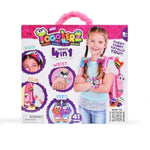 Girls Craft Kit, 41-Piece Cute Fuzzy Creations, Ages 5+