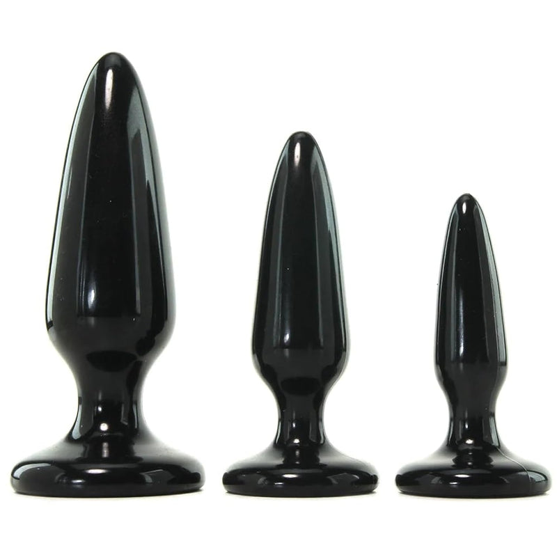Renegade 3X Anal Training Kit With Lube 1Oz - Butt Plugs - Anal Sex Toys | Anal Training Kits - Prostate P-Spot
