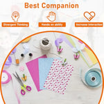 150 Sheets 10 Assorted Colors Cardstock 5 x 7 Craft Paper 110lb
