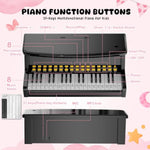 Toy Pianos For Kids Ages 3-7 - With Piano Keyboard Stickers For Toddler Piano Learning Beginners 37 Keys 4 5 6 Years Old Girls And Boys Birthday Gift
