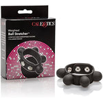Weighted Ball Stretcher Silicone With Fully Adjustable 3 Snap Design Erection Enhancer, Black (43055)