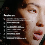 Soraya 2 Rabbit Vibrator For Women Rabbit Sex Toy Massager For Clitoral And G Spot Pleasure, Waterproof & Wireless Toys For Her Adult Pleasure, Black