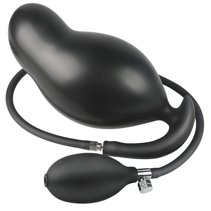 Inflatable Expanding Anal Plug Sm Anus Stimulator Sex Toy For Adult, Butt Plug Inflatable Anal Training Liquid Silicone Material Butt Plug Prostate Massaging G-Spot Stimulation Anal Sex Toy