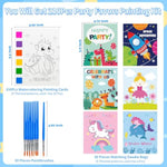 30 Pack Paint with Water Coloring Books for Kids, 210 Pcs Party Favors