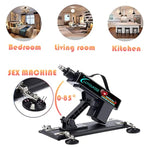 Sex Machine Dildo Machine With Realistic Dildo,Automatic Fuck Machine For Men And Couples With 3Xlr Connector,Thrusting Sex Machine For Women,Adult Toys Sex Toy With 7 Accessories