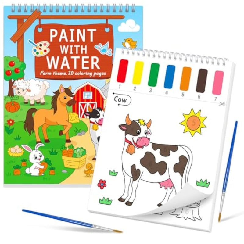 Watercoloring Books for Kids & Toddlers