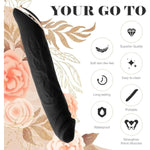 G Spot Dildo Vibrator Adult Sex Toy For Women And Men - Ultra Soft Bendable - Usb Rechargeable - Waterproof Dildo Vibrator With 9 Vibration Patterns With Suitable Size