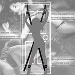 Bdsm Spreader Bar Door Bondage Sex Restraints Kit With Position Straps Door Frame Bondage Kit Sm Toys Sex Furniture For Bedroom Bondage Gear & Accessories