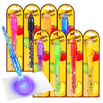 Invisible Ink Pen For Kids, Birthday Party Favors For Girls Boys, Spy Pens With Uv Light Secret Message Magic Markers, Goody Bag Stuffers Toys For 4-12 Year Old Girls Boys Gift (8Pcs)