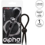 Alpha Liquid Silicone Lasso - Black