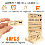 Sex Games Adult Jenga Game Naughty, Sex Jenga Puzzles For Adults Couple Games, 48Pcs Valentine Tumbling Tower Stacking Wooden Blocks Games For Couples, Bedroom Games For Couples Adult Sex Toys & Games