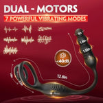 Male Sex Toys For Men - Thrusting Prostate Massager Adult Toys Anal Toys Vibrating Butt Plug With App Remote Control 10 Vibrating Modes, Prostate Vibrator Anal Plug Men Sex Toy For Couple