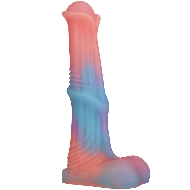 House Dildo Liquid Silicone Material No Any Smell Big Adult Sex Toys Vaginal G-Spot Animal Penis For Women Female Couple(Multicolour)