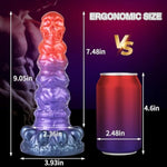 Monster Dildo, Fantasy Dildo, Silicone Alien Dildo, 9 Inch Anal Dildo Anal Plug For U & G-Spot, Anal Toys With Strong Suction Cup, Fantasy Dildo Adult Sex Toys & Games For Men Women Couples