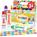 Rainbow Washable Paint Markers 6-Pack by Do A Dot Art