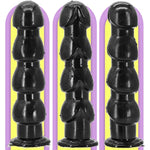 Realistic Dildo With 4 Glans & Suction Cup G-Spot Anal Dildo Prostate Massager Butt Plug Sex Toy For Men Women Vaginal Anal Masturbation